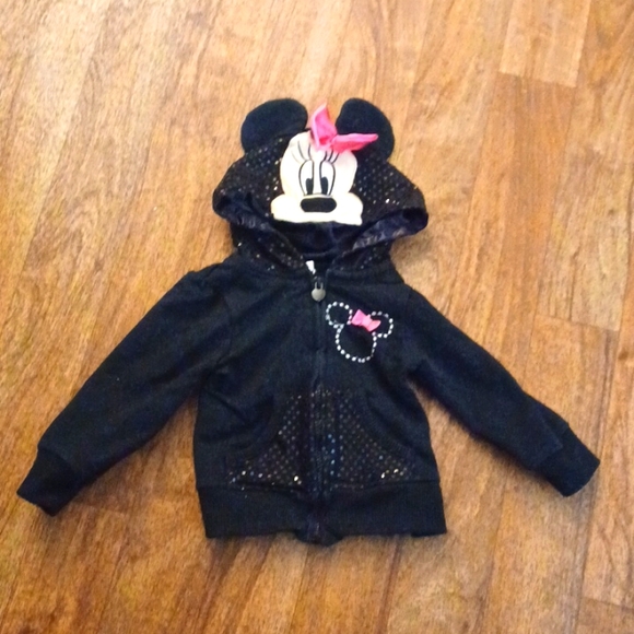 Disney hoodie size 2t